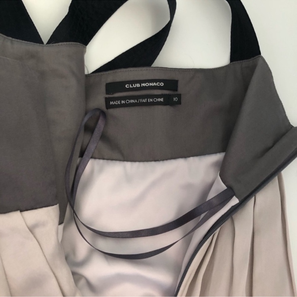 Club Monaco Satin Silk Cocktail Dress - Picture 8 of 9